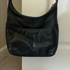 Vtg Liz Claiborne by Leather Co. Adjustable Crossbody/Shoulder Bag Handbag Purse